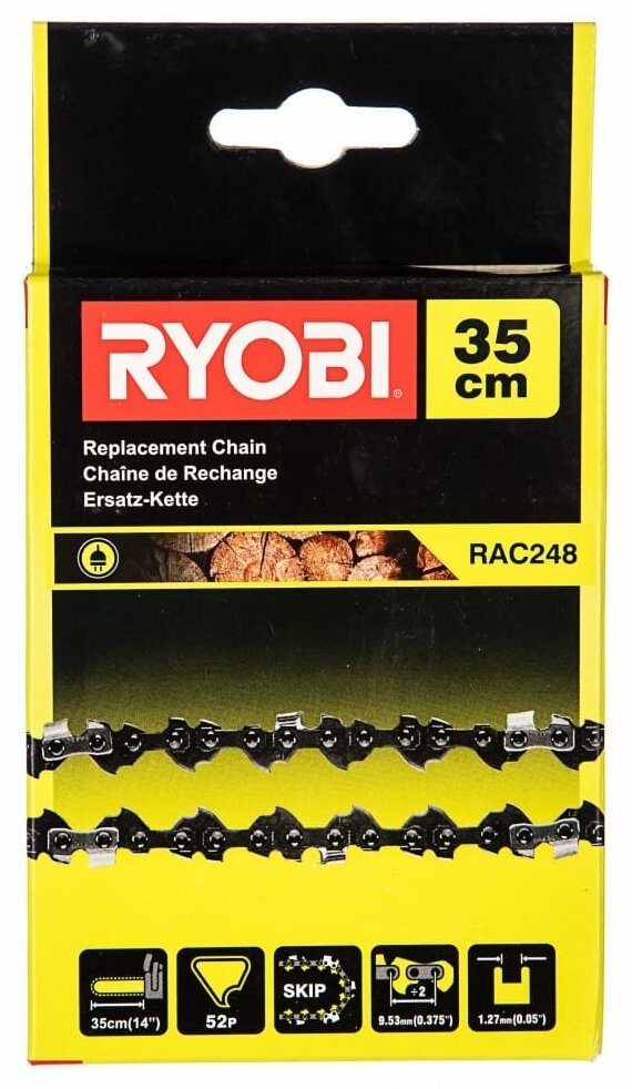 Цепь 35 см Ryobi RAC248 - фотография № 7
