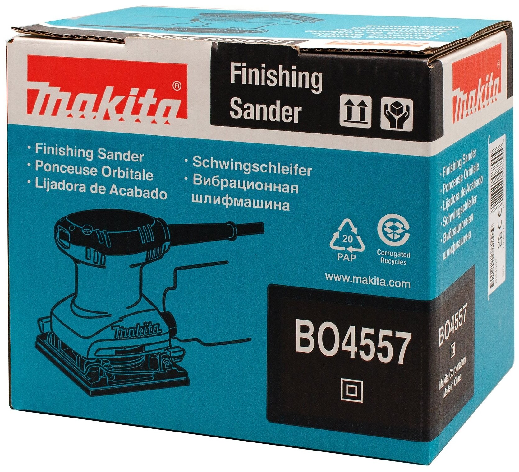 Шлифмашина виб Makita BO4557 - фотография № 17