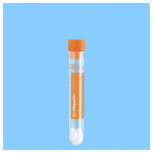 Пробирка 4мл LH-гепарин 75 x O 12мм, 100 шт.