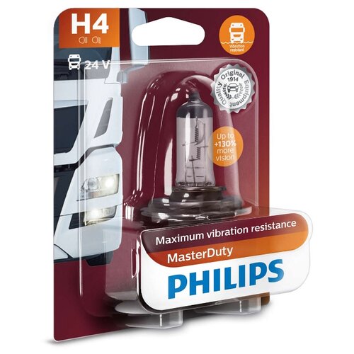 фото Лампа автомобильная галогенная philips