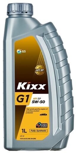 Масло моторное синтетика KIXX G1 5W50 API SP 1л