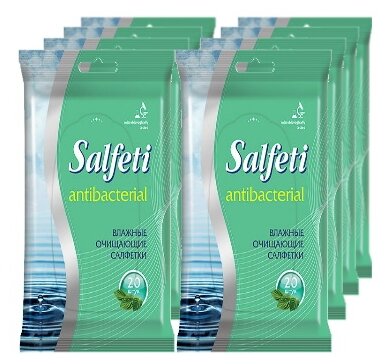 Salfeti antibac №20 влажные салфетки антибактериальные (8 шт.)