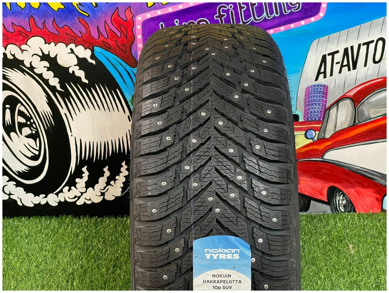 Nokian Tyres Hakkapeliitta 10p SUV 215/55 R18 99T зимняя - фотография № 3