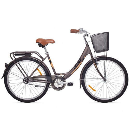 AIST Велосипед Аист Jazz 10 26 корзина рама 18 коричневый 1290000₽