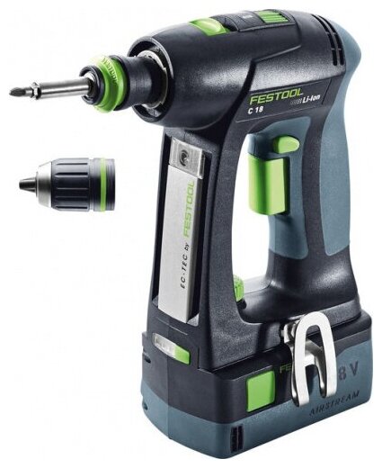 Festool Аккумуляторная дрель-шуруповёрт C 18 Li 5,2-Plus 574738