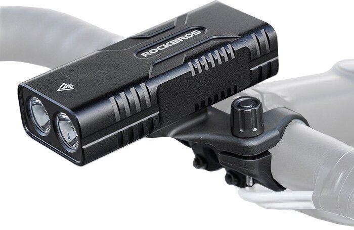 фото Фонарь велосипедный передний аккумуляторный Rockbros, светодиодный, с зарядкой по USB