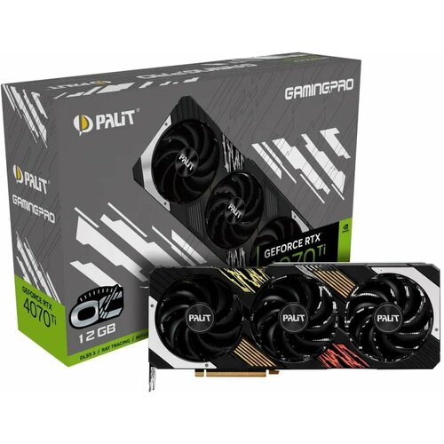 Видеокарта PCIE16 RTX4070TI 12GB GAMINGPRO OC PALIT 8499000₽