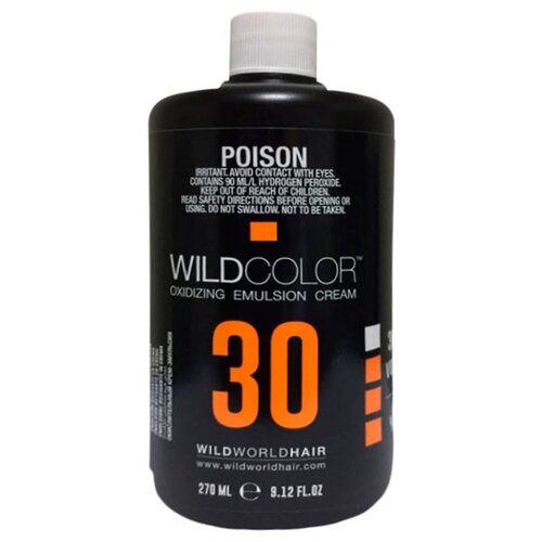 Wild Color Oxidizing Emulsion Cream 9% OXI (30 Vol) - Вайлд Колор Окисляющая крем-эмульсия 9%, 270 мл -