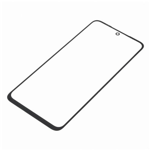 Стекло модуля для Xiaomi Redmi 10 (2021) Redmi Note 10 5G / Redmi Note 10T и др, черный, AA