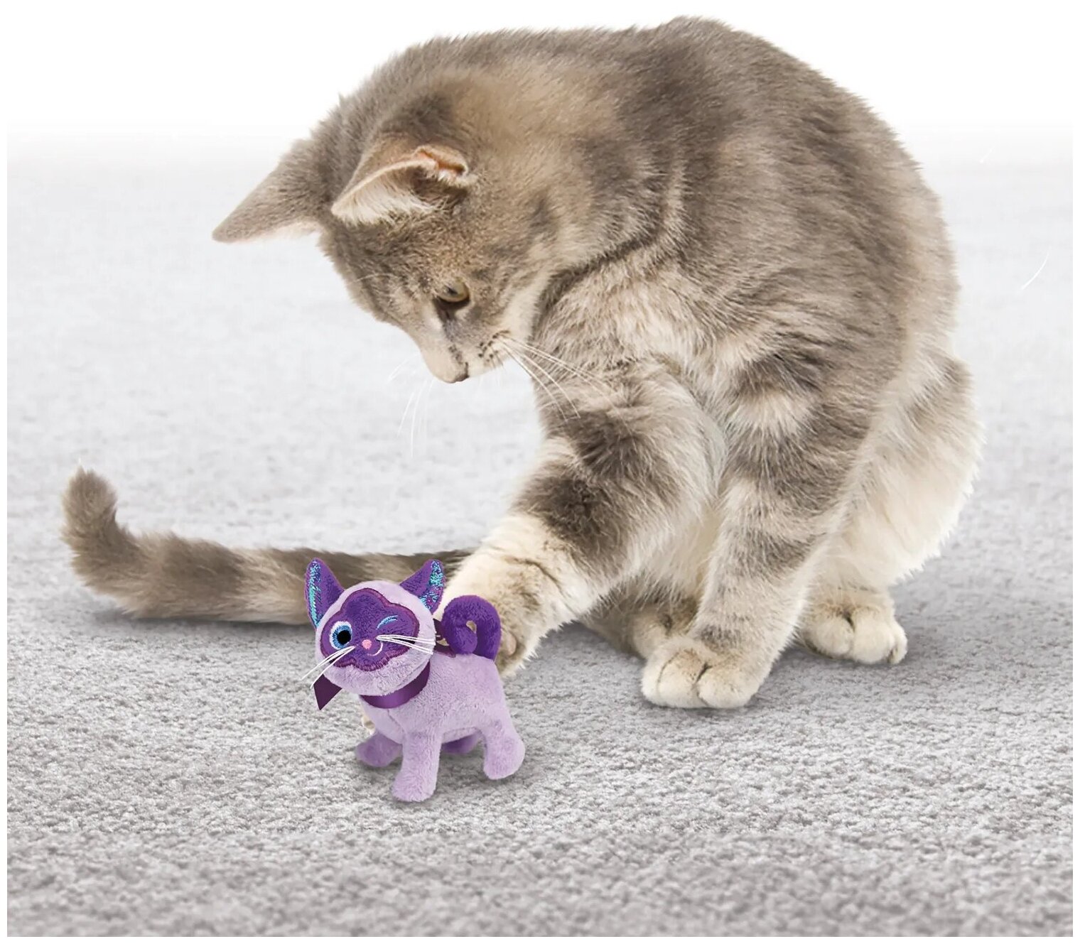 Игрушка KONG Crackles "Кошка" для кошек с кошачьей мятой Unknown - фото №3