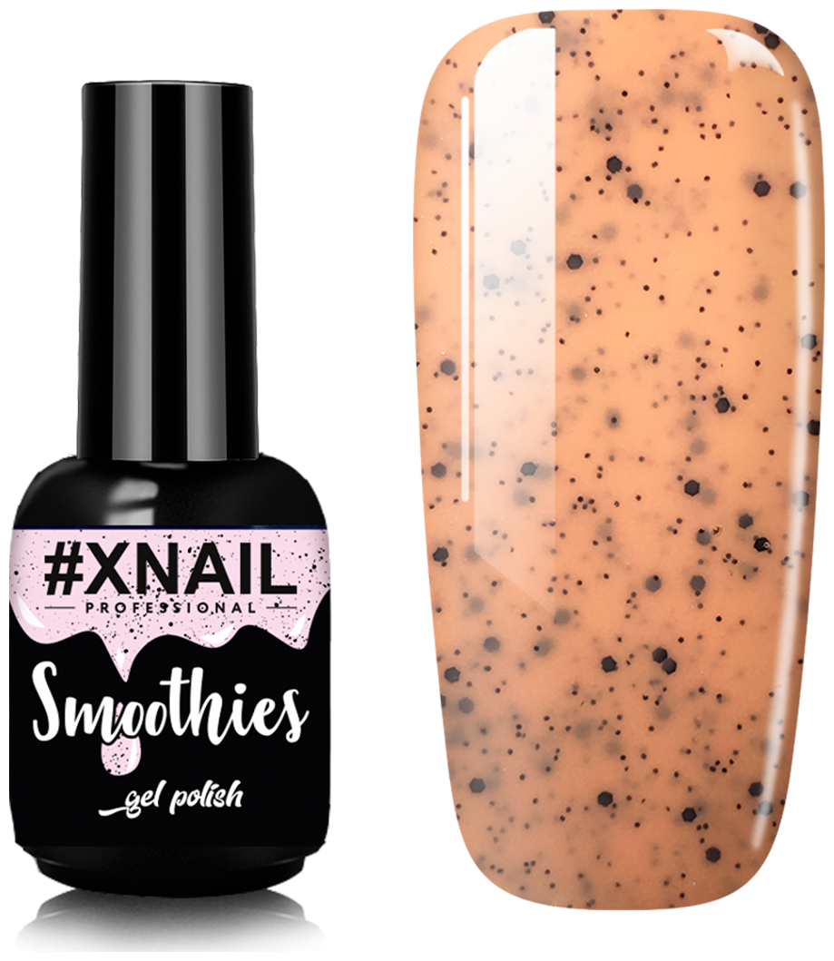 Гель-лак XNAIL Smoothies 17 светлый жёлто-розовый, 10 мл