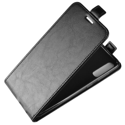 фото Чехол-флип mypads для samsung galaxy a50 sm-a505f (2019) вертикальный откидной черный
