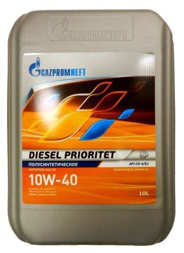 Масло моторное Газпромнефть Gazpromneft Diesel Prioritet 10W-40, 10л