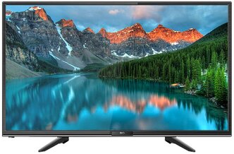 24" Телевизор BQ 2402B 2019, черный/серый