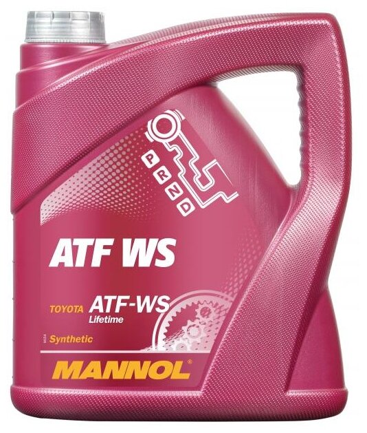 Масло Mannol транс. 8217 for Toyota Lexus ATF WS AUTOMATIC SPECIAL синт. (4 л)