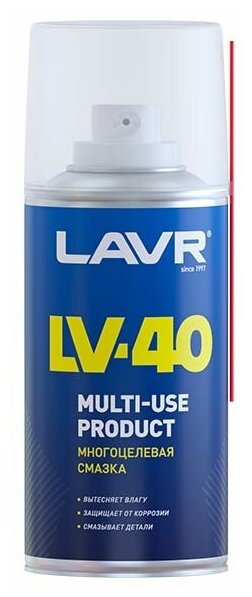 Смазка многоцелевая LV-40 210 мл LAVR LN1484