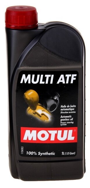 Масло трансмиссионное Motul Multi ATF 100% Synthetic, синтетическое, 1L