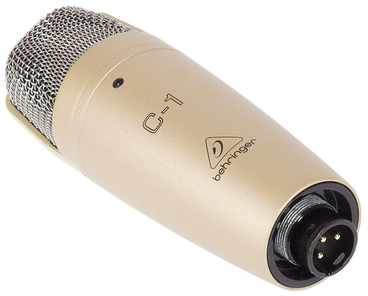 Микрофон проводной BEHRINGER C-1, разъем: XLR 3 pin (M), серебристый