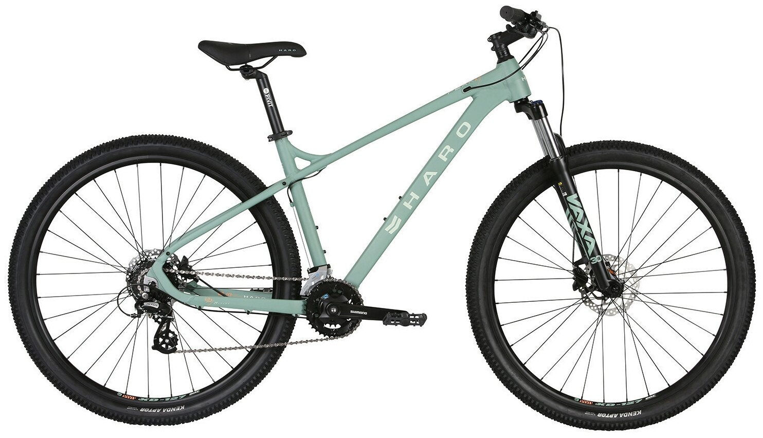 Горный велосипед Haro Double Peak 29 Sport (2021) серый 20"