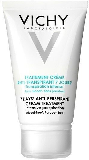 Vichy DEODORANTS Traitement Anti-Transpirant (Дезодорант крем «7 дней», регулирующий избыточное потоотделение), 30 мл