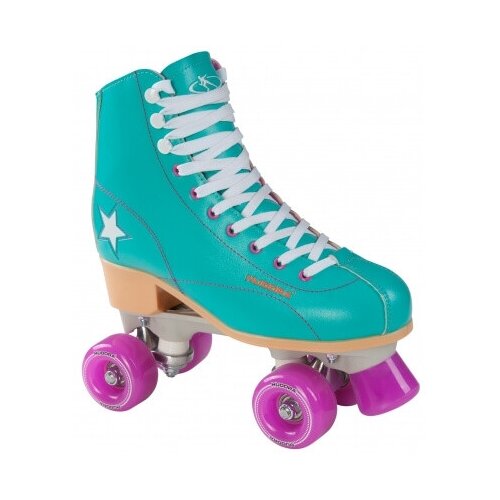 Роликовые коньки HUDORA Rollschuh Roller Disco, 13184, р. 38, зеленый