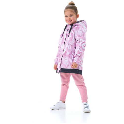 фото Куртка oldos, размер 116-60-54, розовый