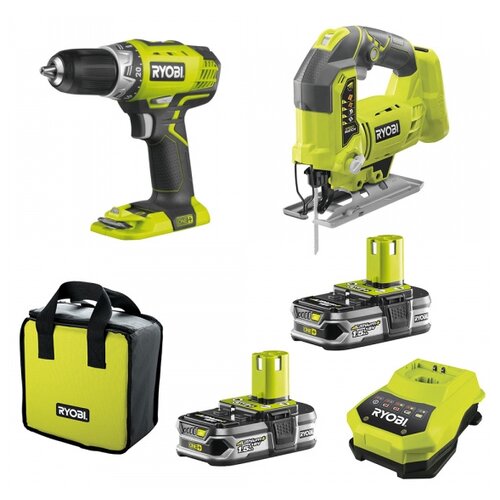 Набор инструментов Ryobi R18CK2G-LL15S