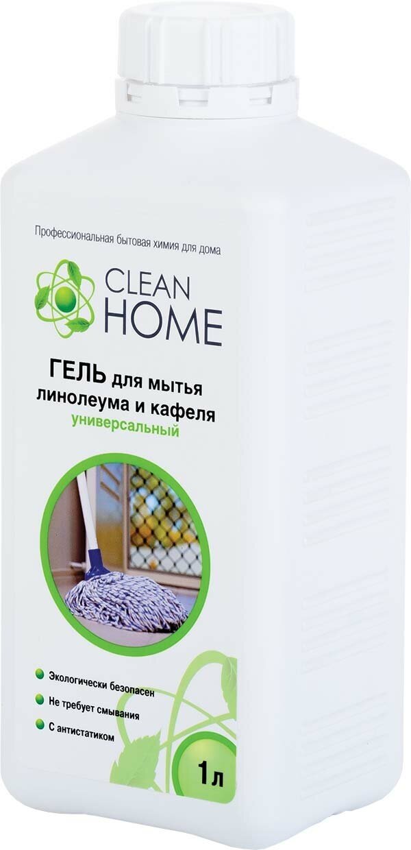 б/х_clean home_Гель д/линол,кафеля унив.1л(381) 500000 - фотография № 10