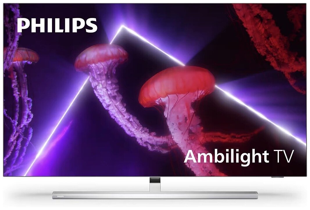 Телевизор 65″ Philips 65OLED807 / 65OLED807/12, OLED, 4K UHD, Android TV, Ambilight