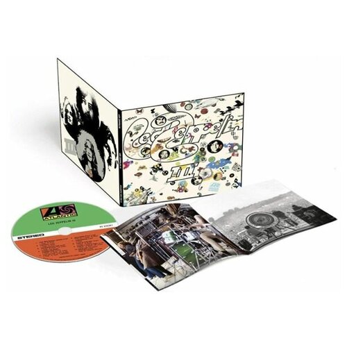 Компакт-Диски, Atlantic, LED ZEPPELIN - LED ZEPPELIN III (CD) atlantic led zeppelin led zeppelin iii lp