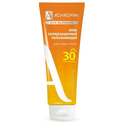 Achromin Achromin Крем солнцезащитный для лица и тела SPF 30 SPF 30, 250 мл крем солнцезащитный для лица spf 30 achromin sun blocking 250 мл