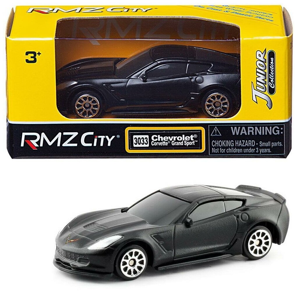 Машина Uni-Fortune RMZ City 1:64 Chevrolet Corvette C7 - фото №9