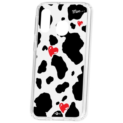 фото Чехол на samsung galaxy a40 2019 kruche print корова