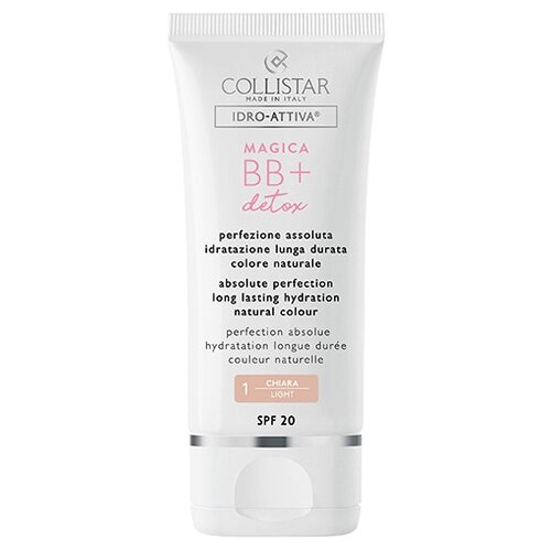 Collistar BB крем + Detox, SPF 20, 50 мл, оттенок: 3 deep