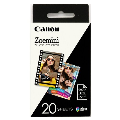 20 шт корт винтажная фотобумага декоративная клейкая лента для скрапбукинга японская фотобумага ФотоБумага для принтеров Canon Zink Paper ZP-2030 20 листов 3214C002