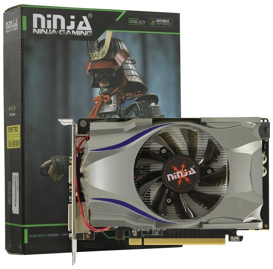 Видеокарта Sinotex Ninja GeForce GTX 750 Ti 2GB (NH75TI025F)