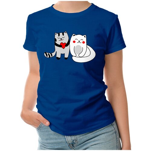 фото Футболка roly, размер l, синий