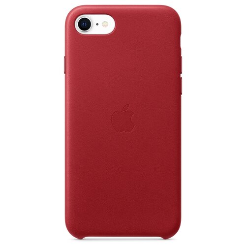 фото Чехол-накладка apple кожаный для iphone se (2020) (product)red
