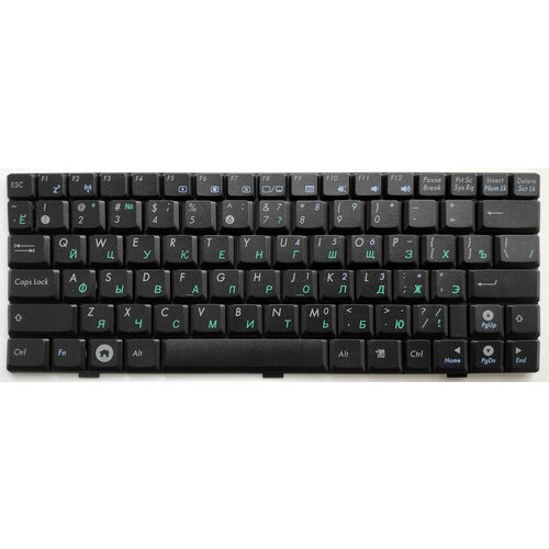 asus eee pc 1000h 1000ha 1002ha 1000hd v021562js1 клавиатура ru Клавиатура для ноутбука Asus eeePC 1000, 1000H, 1000HD, 1000HE. Чёрная.