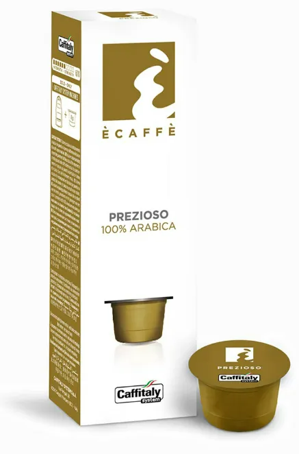 Кофе в капсулах Caffitaly Ecaffe Prezioso, интенсивность 6, 10 кап. в уп,