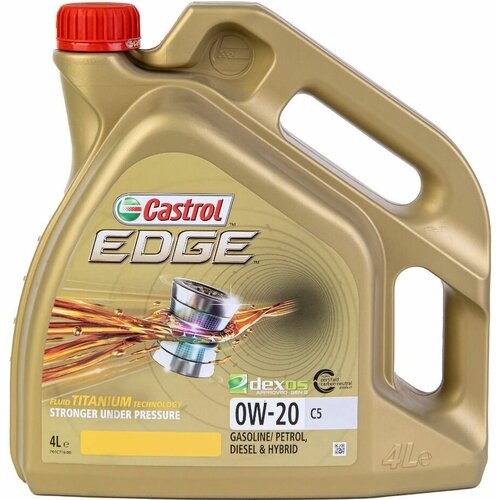 Моторное масло Castrol EDGE 0W-20 C5, 4 л
