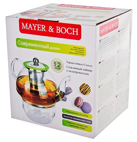 Чайник заварочный Mayer&boch 1,2л