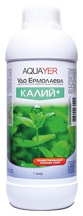 AQUAYER Калий 1 л, Концентрированное удобрение для аквариумных растений с калием