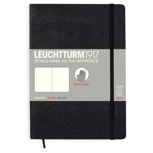 фото Блокнот Leuchtturm1917 318651 (черный) A5, 60 листов