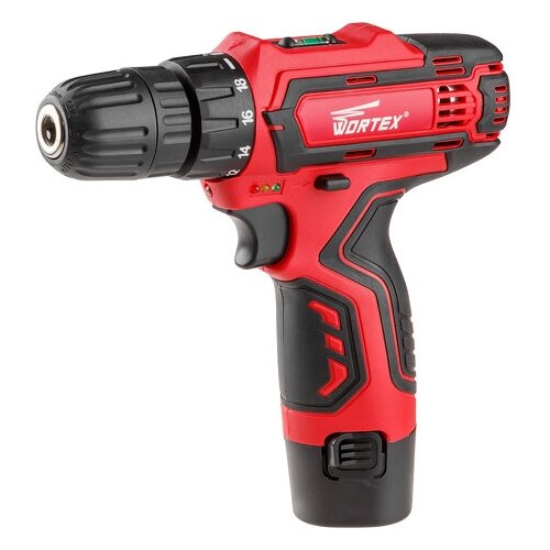 Дрель-шуруповерт аккумуляторная Wortex BD 1213 Li красный 307000₽