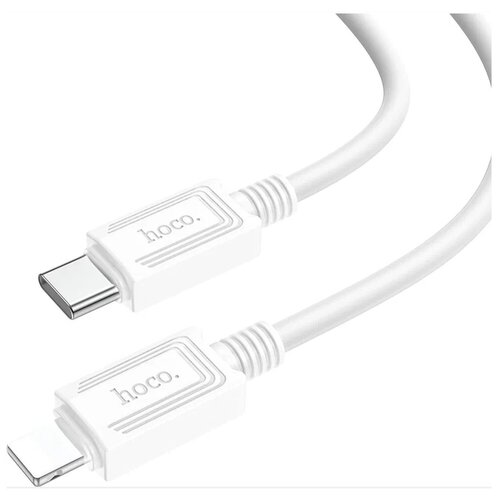 Кабель Lightning to Type-C (PD), HOCO, X73, 1м, белый кабель для смартфона разъем type c apple lightning hoco x82 pd 20w 100 см белый 1 шт