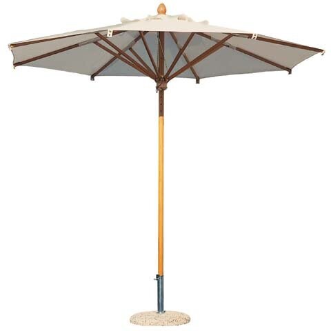 Профессиональный зонт Scolaro Palladio Standard, Ø 2,5 м, слоновая кость - фотография № 8