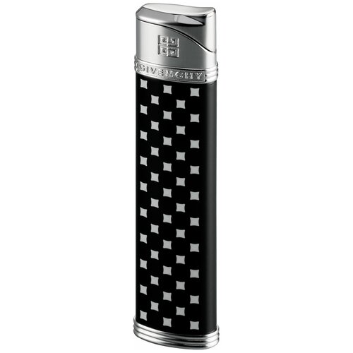 Зажигалка газовая Givenchy G28 Dia-Silve, Black Lacquer, GV 2807