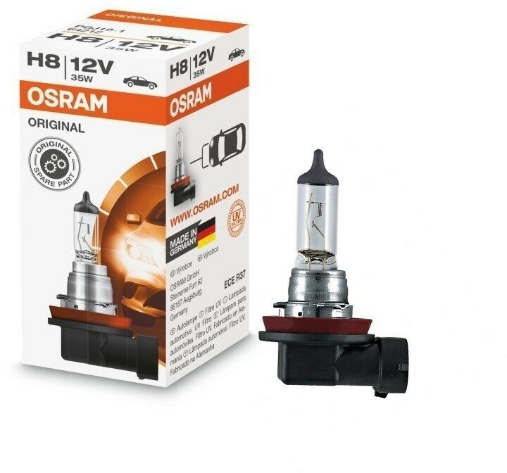 Лампа автомобильная галогенная Osram ORIGINAL LINE 64212 H8 35W