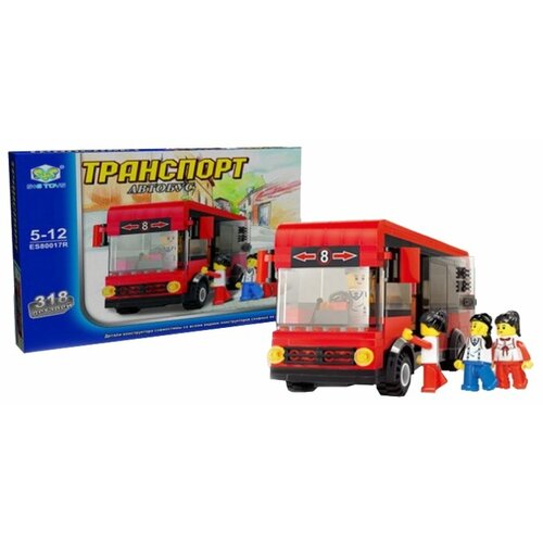 фото Конструктор S+S Toys Транспорт ES80017R Автобус